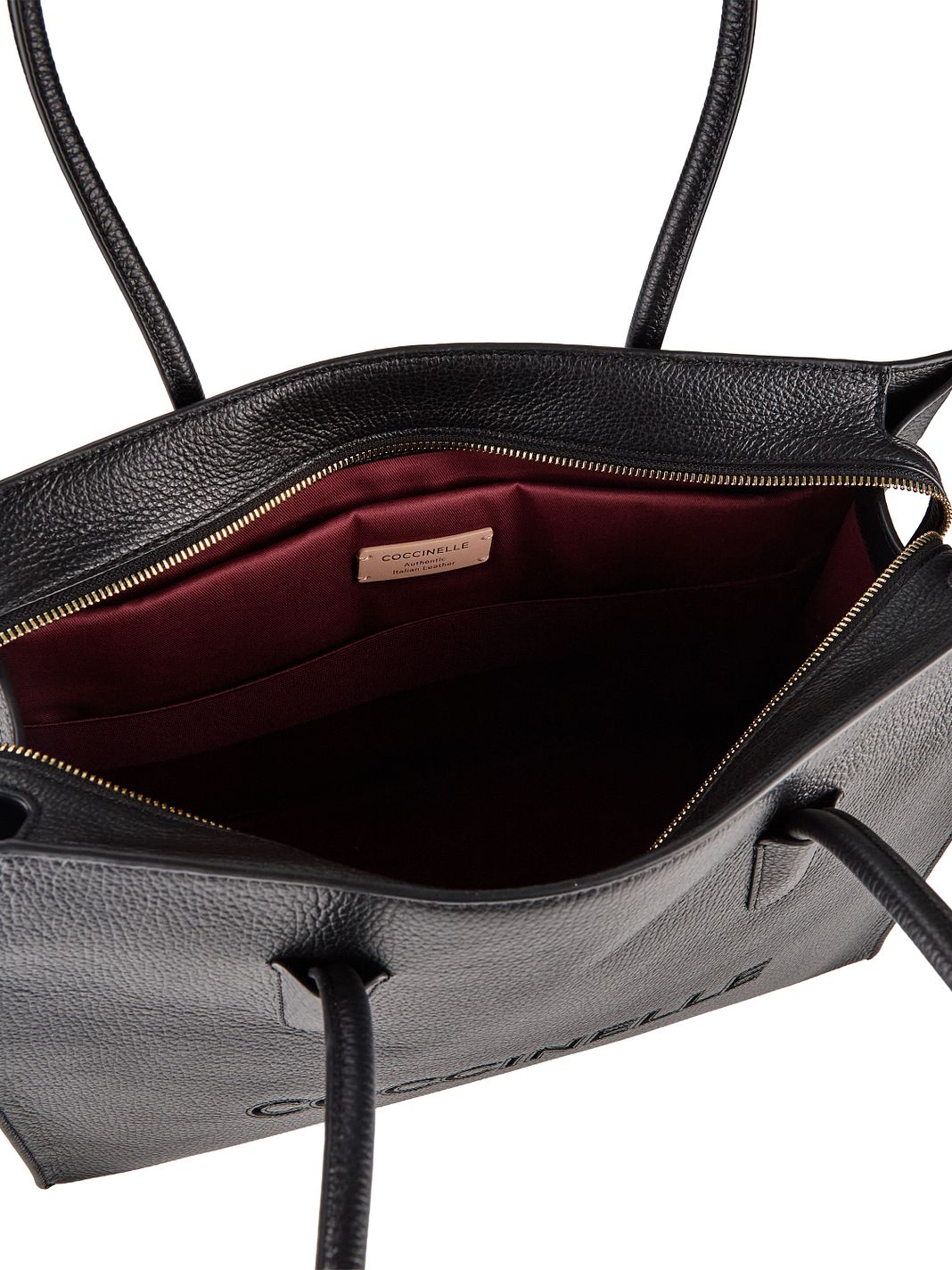 Coccinelle Myrtha Borsa a spalla Vera Pelle 40 cm Vano porta PC Coccinelle Myrtha Borsa a spalla Vera Pelle 40 cm Vano porta PC