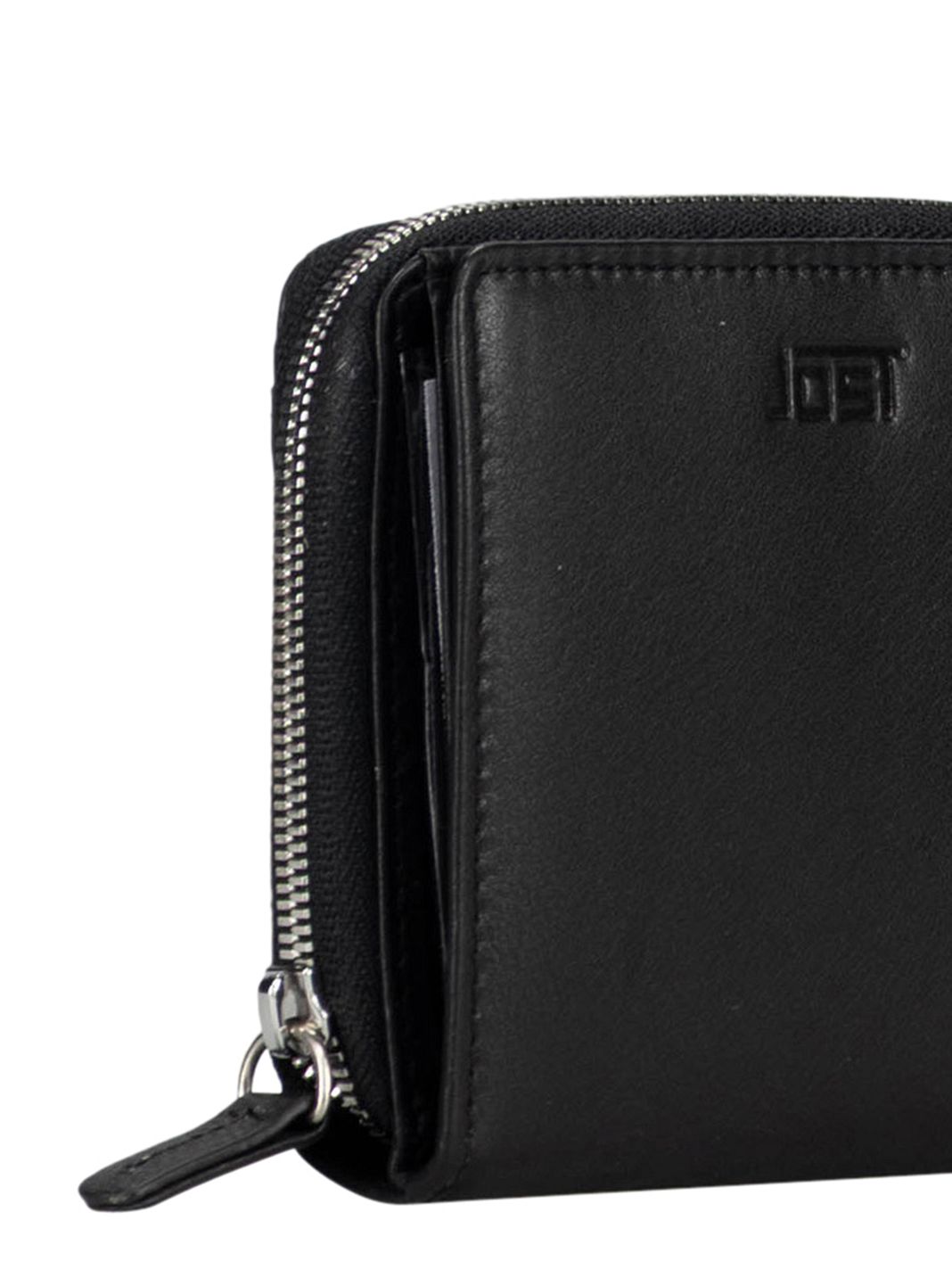 Jost Odense Portafoglio Protezione RFID Vera Pelle 10.5 cm