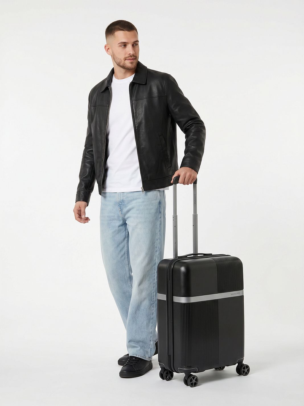 Roncato Airglam 2.0 4 ruote Trolley cabina 55 cm espandibile Roncato Airglam 2.0 4 ruote Trolley cabina 55 cm espandibile