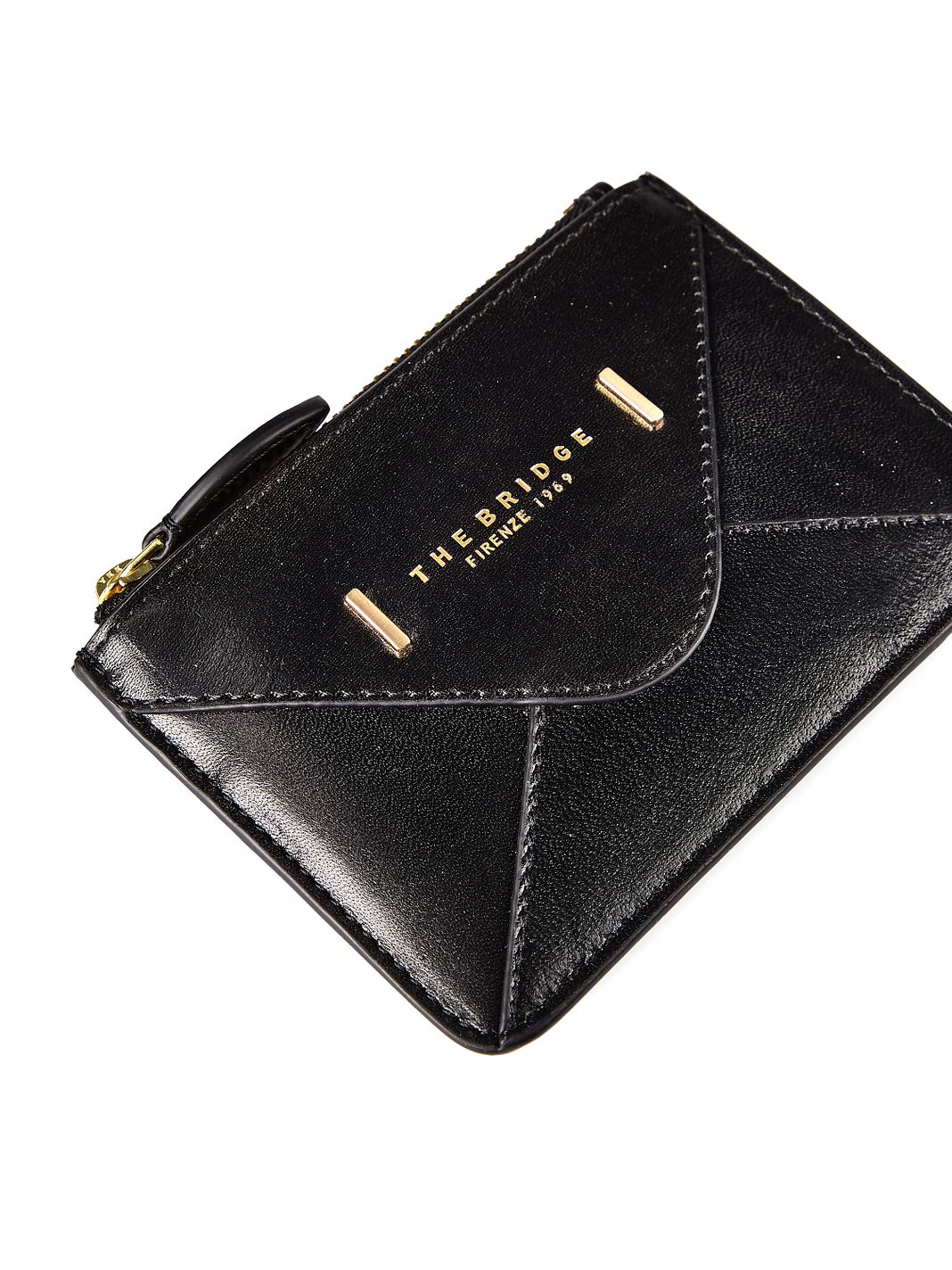 The Bridge Custodia per carta di credito Protezione RFID Vera Pelle 13 cm