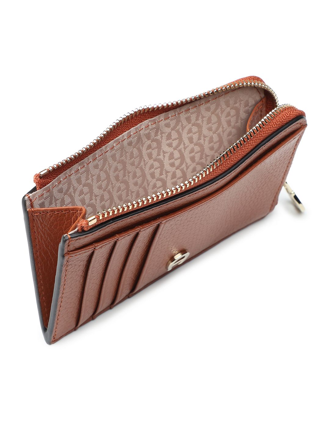 AIGNER Delia Custodia per carta di credito Vera Pelle 12 cm