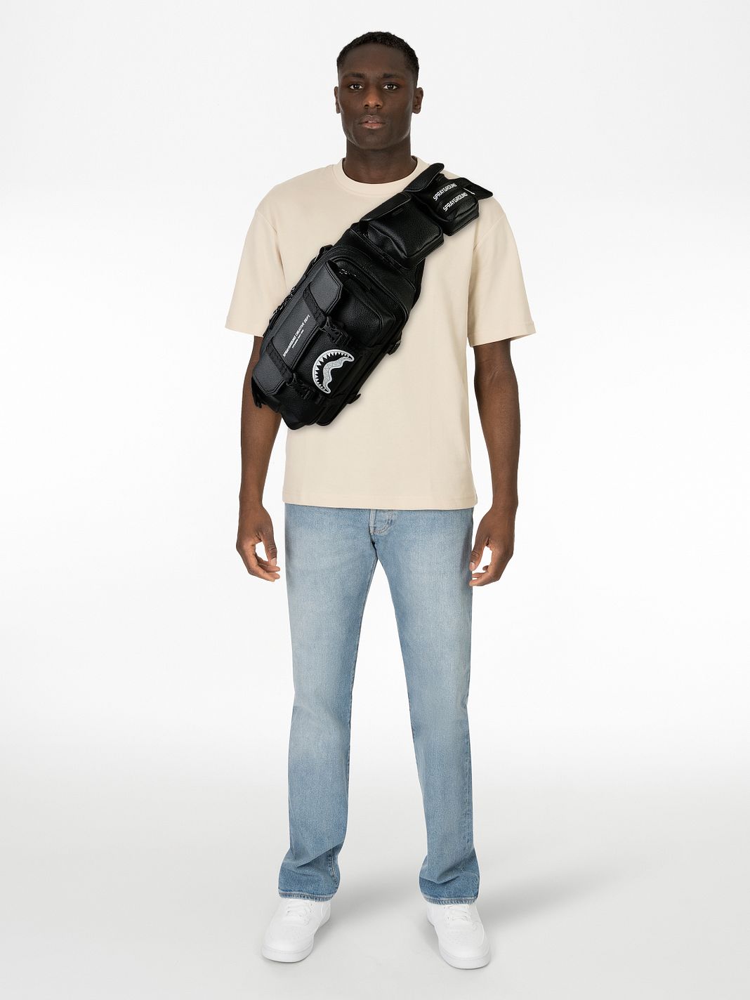 Sprayground Midnight Osaka Payload Marsupio 38 cm Sprayground Midnight Osaka Payload Marsupio 38 cm