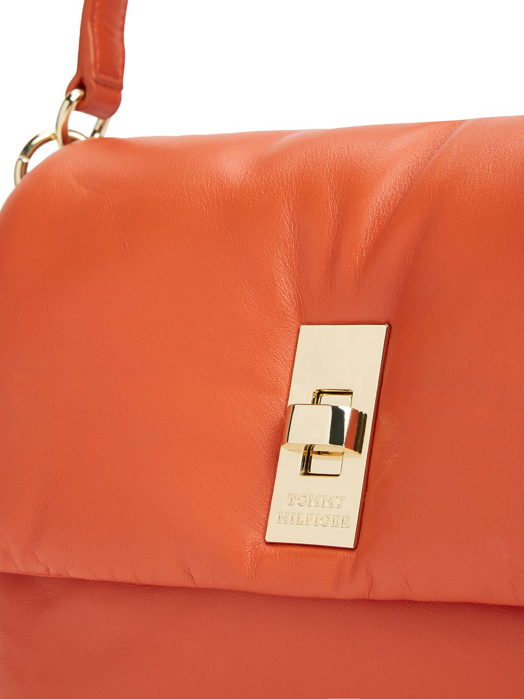 Tommy Hilfiger Soft Leather Borsa a spalla Vera Pelle 27 cm