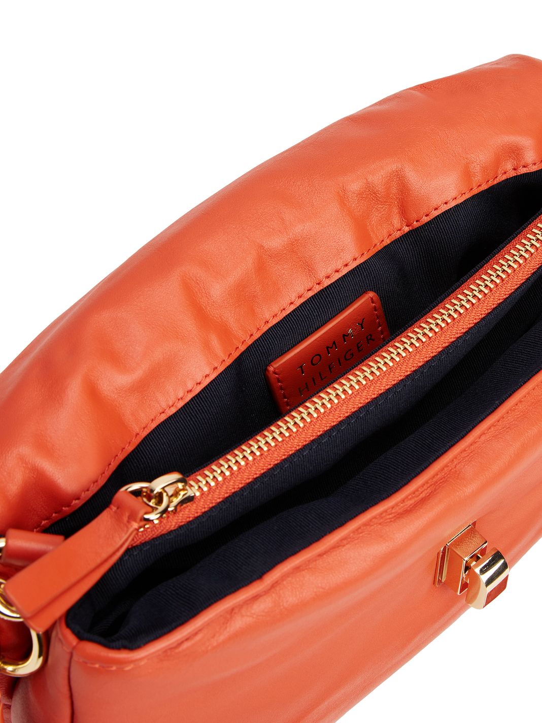 Tommy Hilfiger Soft Leather Borsa a spalla Vera Pelle 27 cm