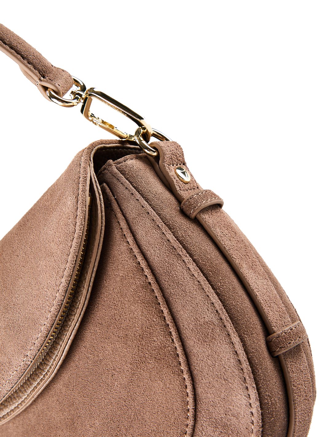 Hey Marly Big Sister Suede Borsa a spalla S Vera Pelle 25 cm Hey Marly Big Sister Suede Borsa a spalla S Vera Pelle 25 cm