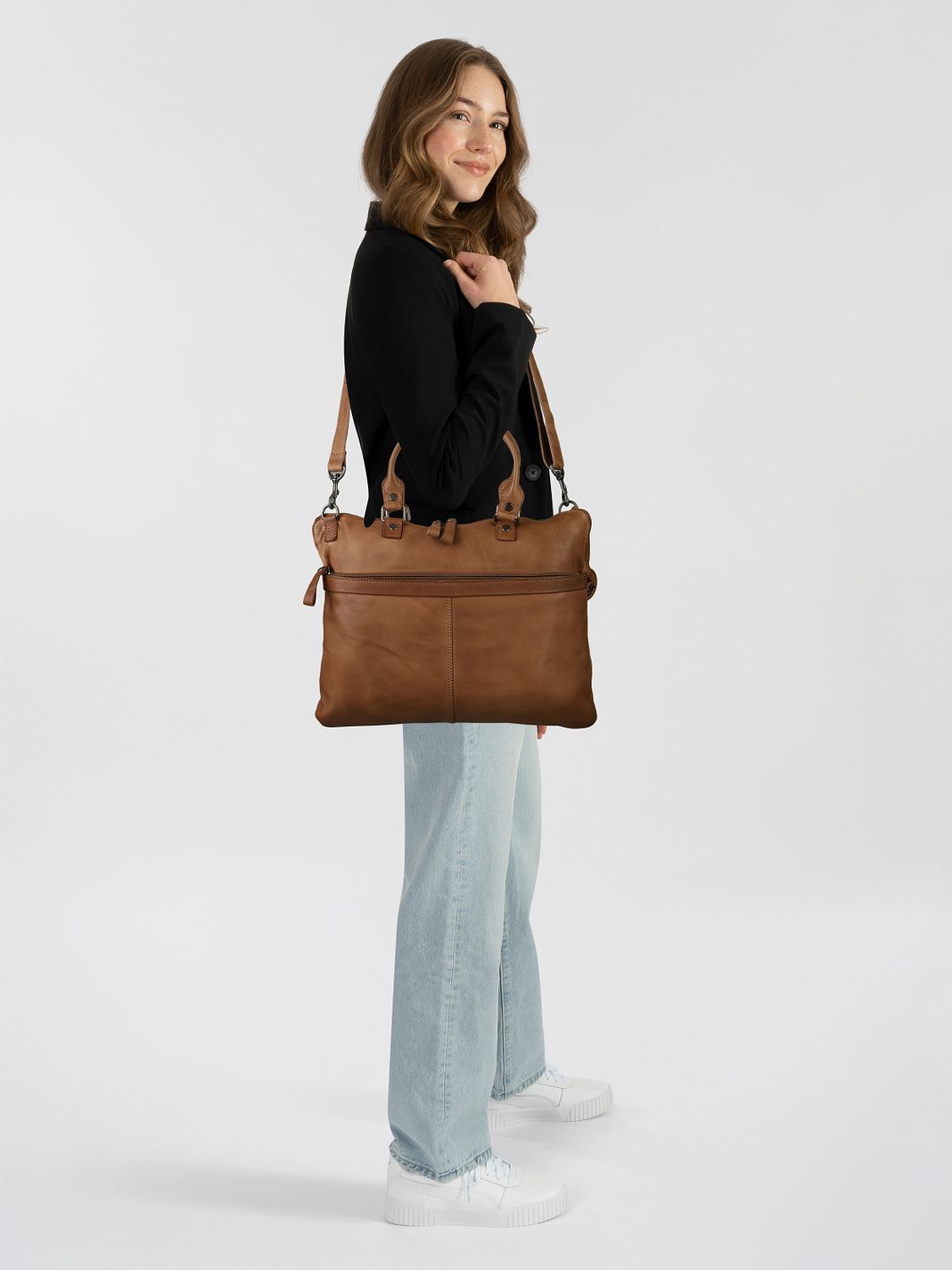 Harbour 2nd Urban Poets Vega Borsa porta PC Vera Pelle 38 cm Harbour 2nd Urban Poets Vega Borsa porta PC Vera Pelle 38 cm
