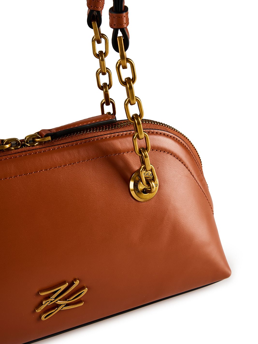 Karl Lagerfeld Autograph Bolso para hombre Piel natural 30 cm