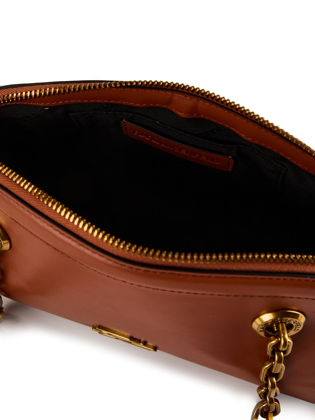 Karl Lagerfeld Autograph Bolso para hombre Piel natural 30 cm