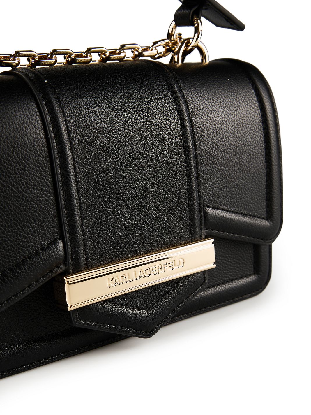Karl Lagerfeld Nova Borsa a tracolla Vera Pelle 20 cm Karl Lagerfeld Nova Borsa a tracolla Vera Pelle 20 cm