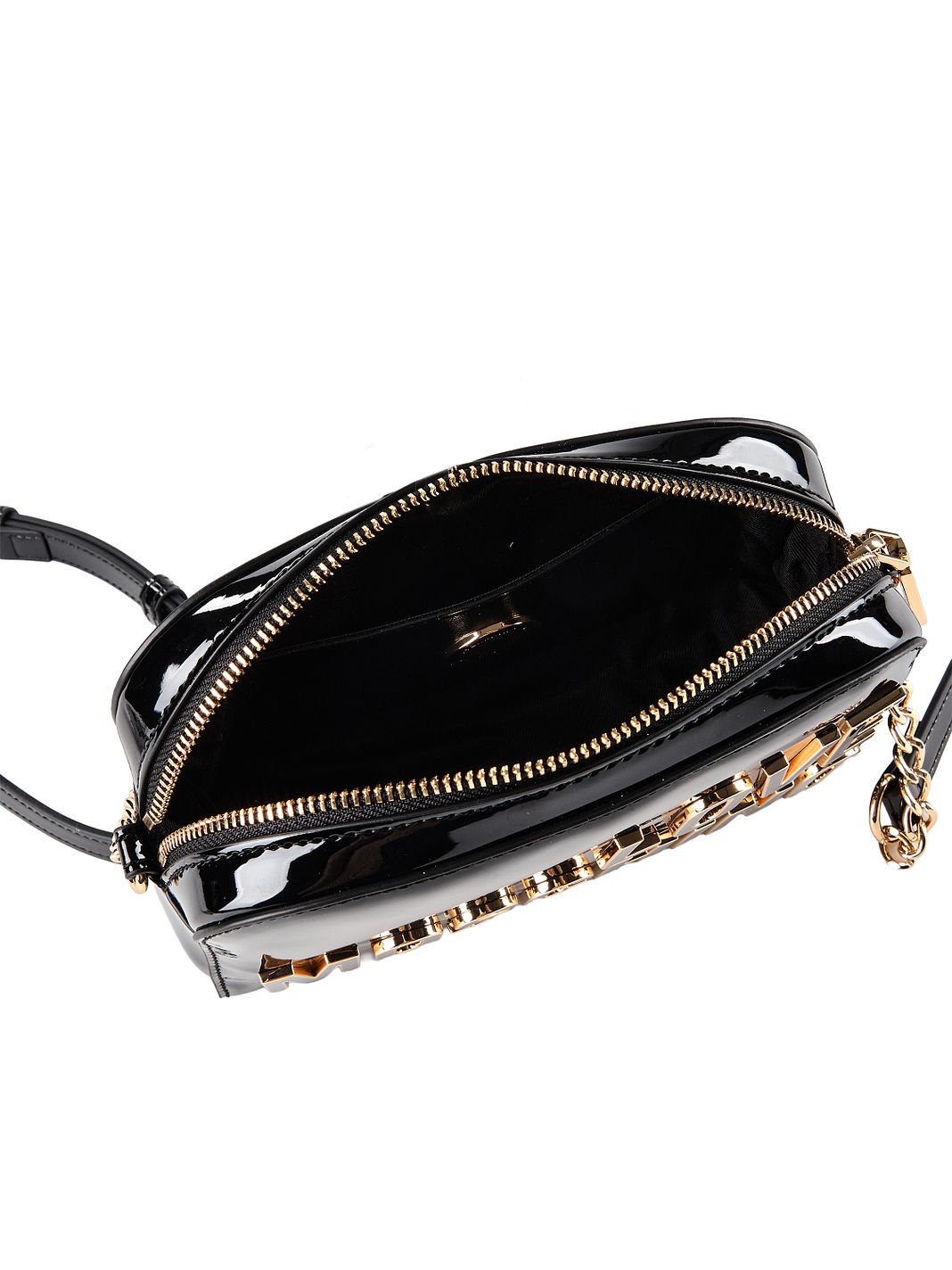 Love Moschino Enameled Logo Borsa a tracolla 20 cm Love Moschino Enameled Logo Borsa a tracolla 20 cm