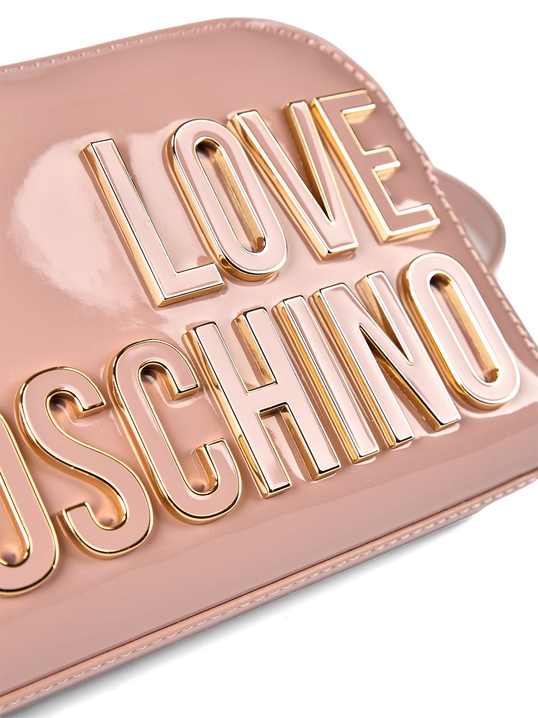 Love Moschino Enameled Logo Borsa a tracolla 20 cm Love Moschino Enameled Logo Borsa a tracolla 20 cm