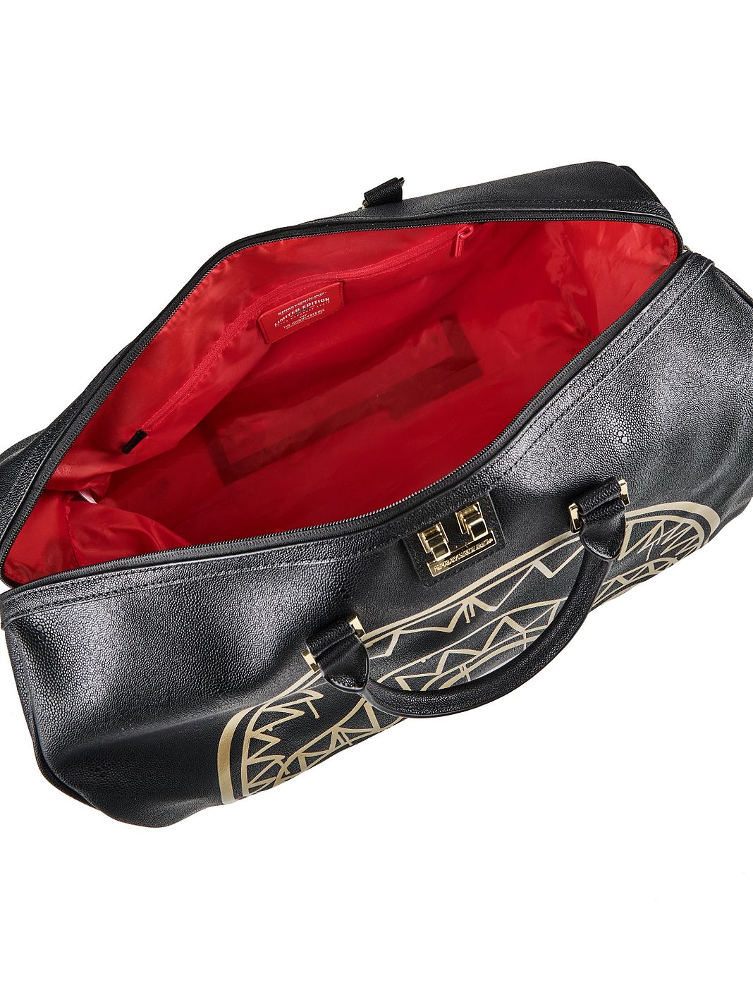 Sprayground That Gold Drap Borsa da viaggio Weekender 50 cm
