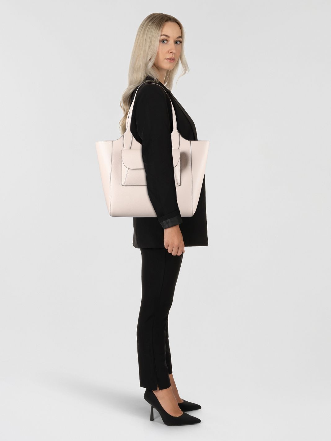 Furla Lea Borsa tote M Vera Pelle 44 cm Furla Lea Borsa tote M Vera Pelle 44 cm