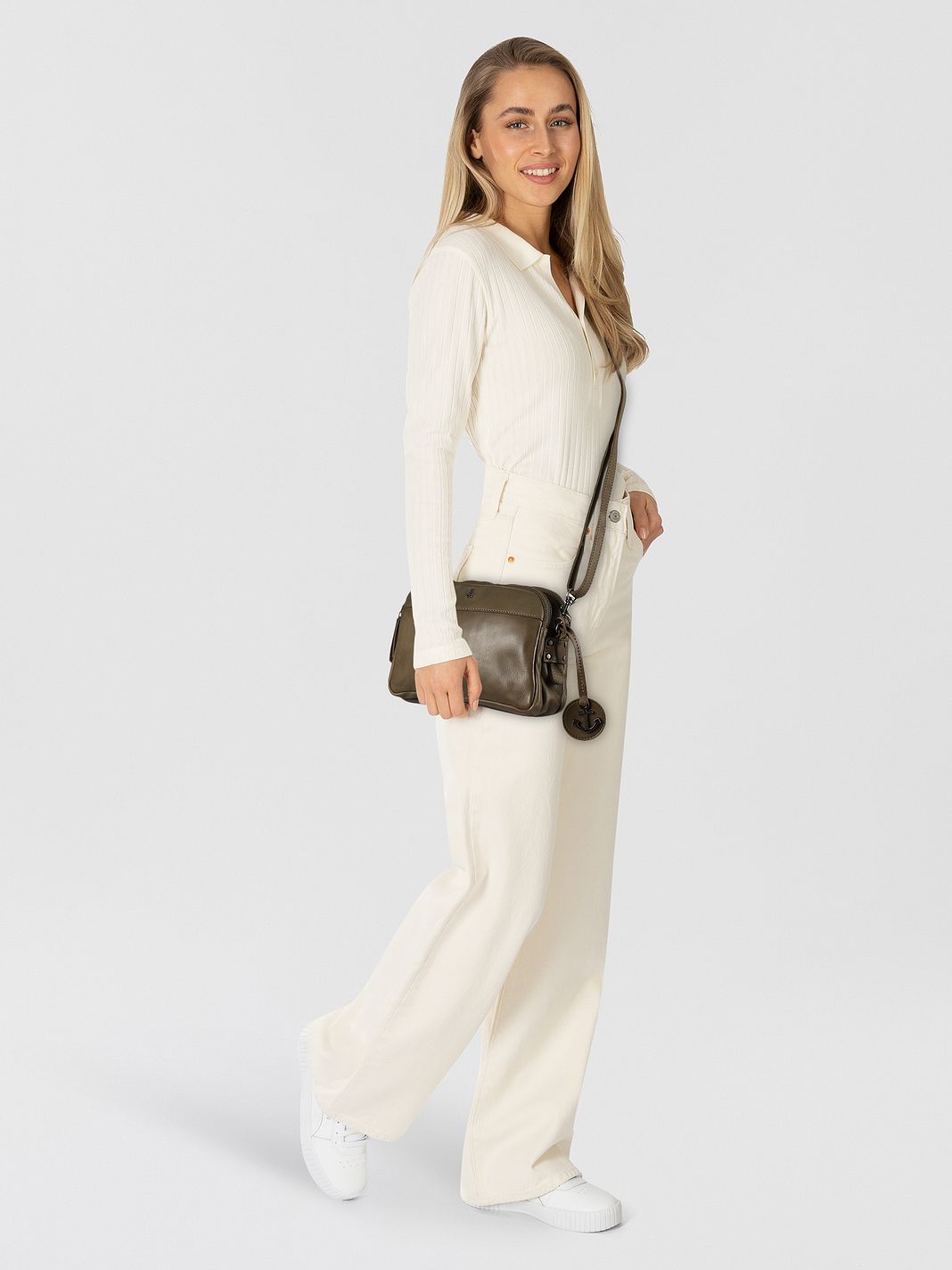 Harbour 2nd Anchor Love Rieke Borsa a tracolla Vera Pelle 21 cm Harbour 2nd Anchor Love Rieke Borsa a tracolla Vera Pelle 21 cm
