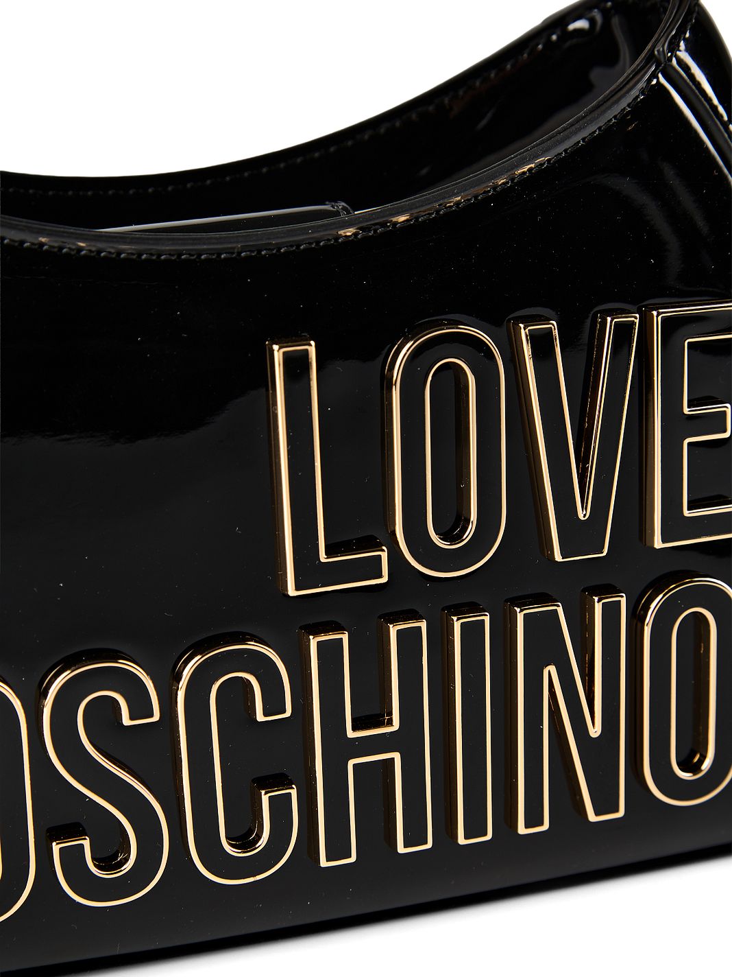 Love Moschino Enameled Logo Borsetta 27 cm Love Moschino Enameled Logo Borsetta 27 cm