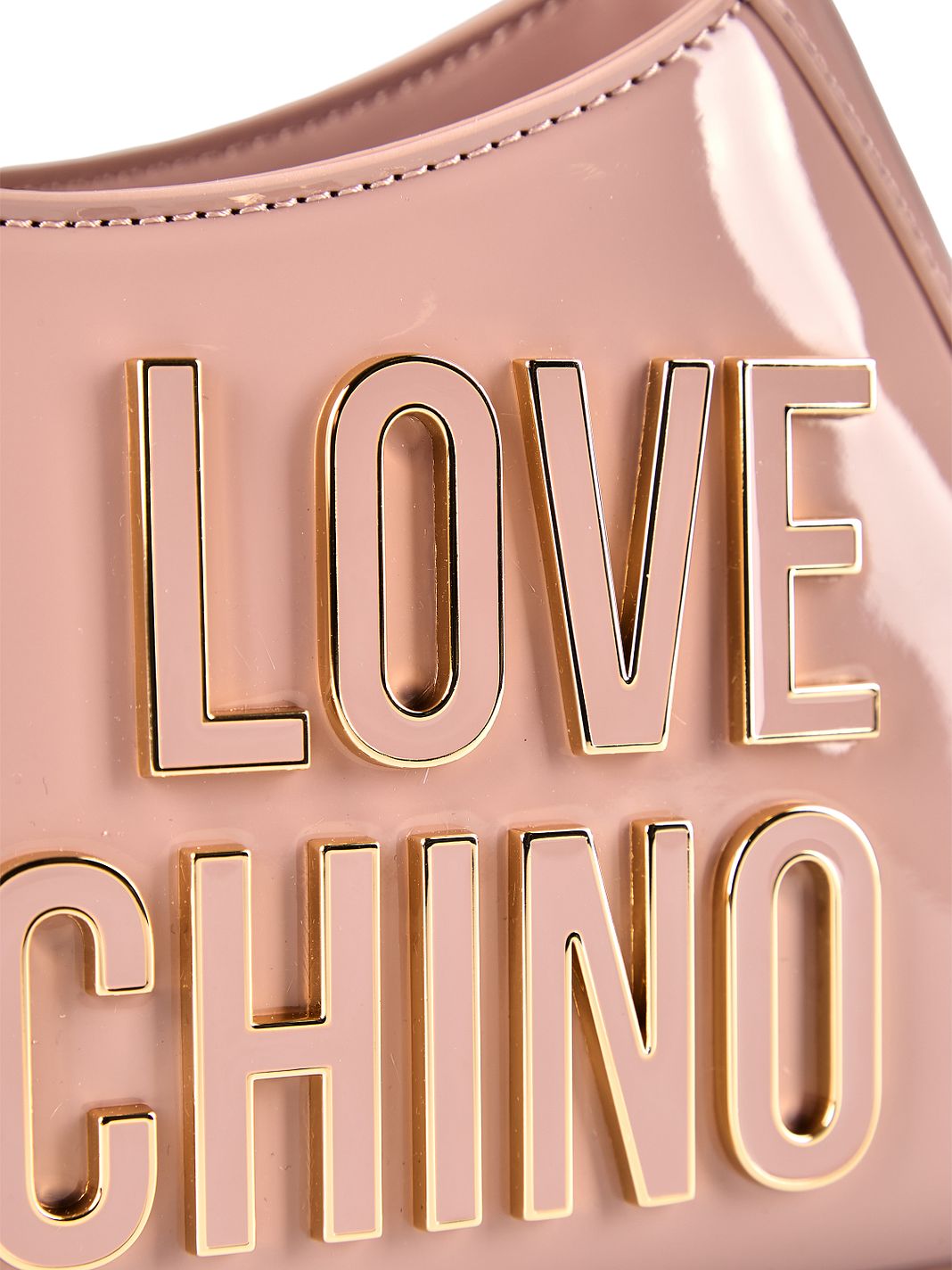 Love Moschino Enameled Logo Borsetta 27 cm Love Moschino Enameled Logo Borsetta 27 cm