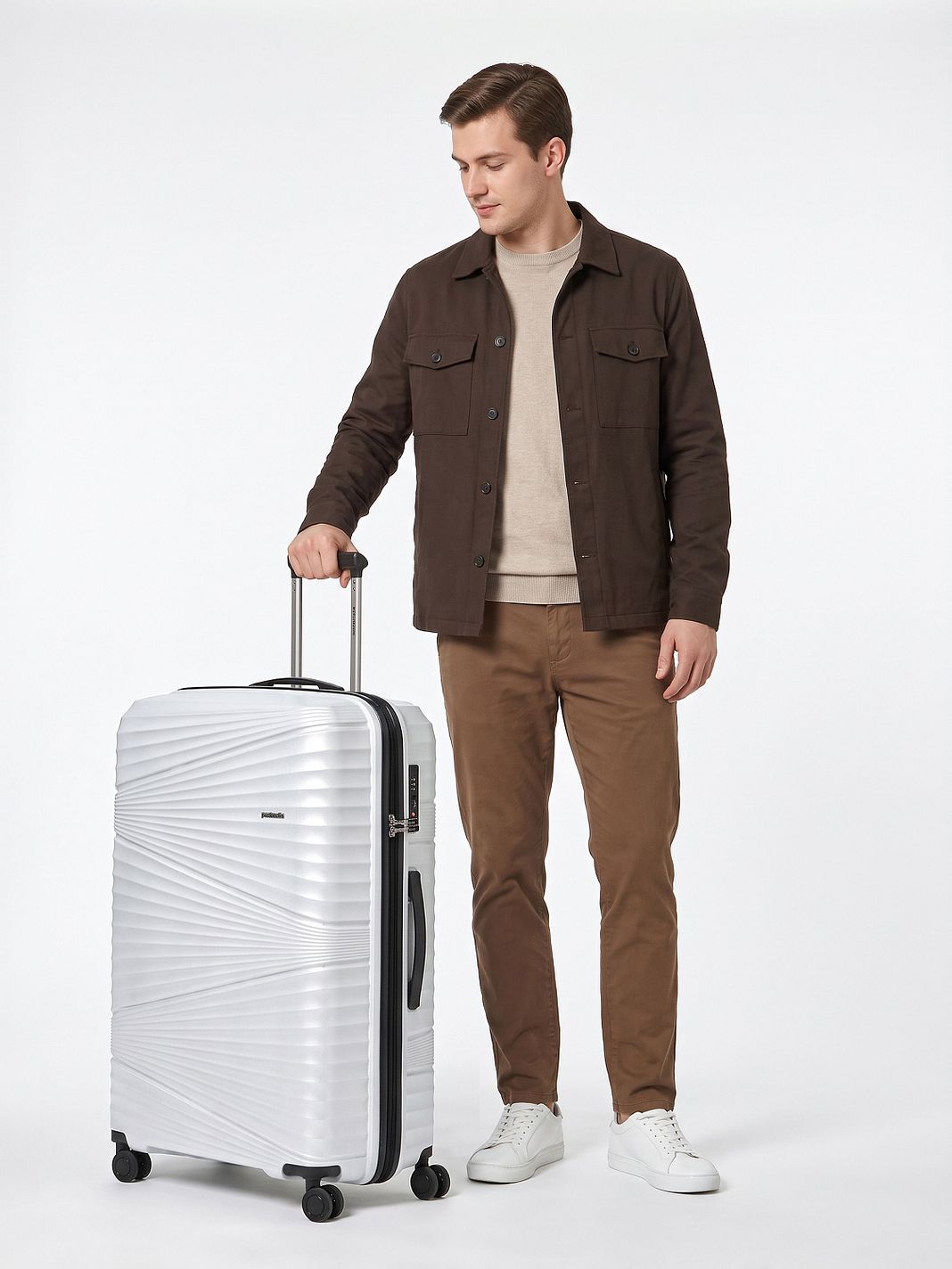 Pactastic Collection 02 THE LARGE 4 ruote Carrello 77 cm Pactastic Collection 02 THE LARGE 4 ruote Carrello 77 cm