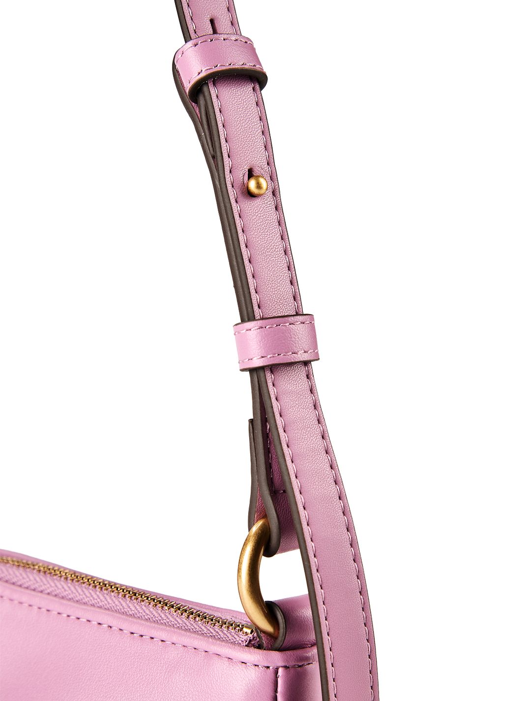 PINKO Half Moon Borsa a tracolla Vera Pelle 23 cm