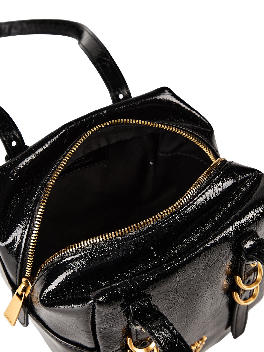 PINKO Cubic Mini Borsa Borsa a spalla Vera Pelle 16 cm PINKO Cubic Mini Borsa Borsa a spalla Vera Pelle 16 cm