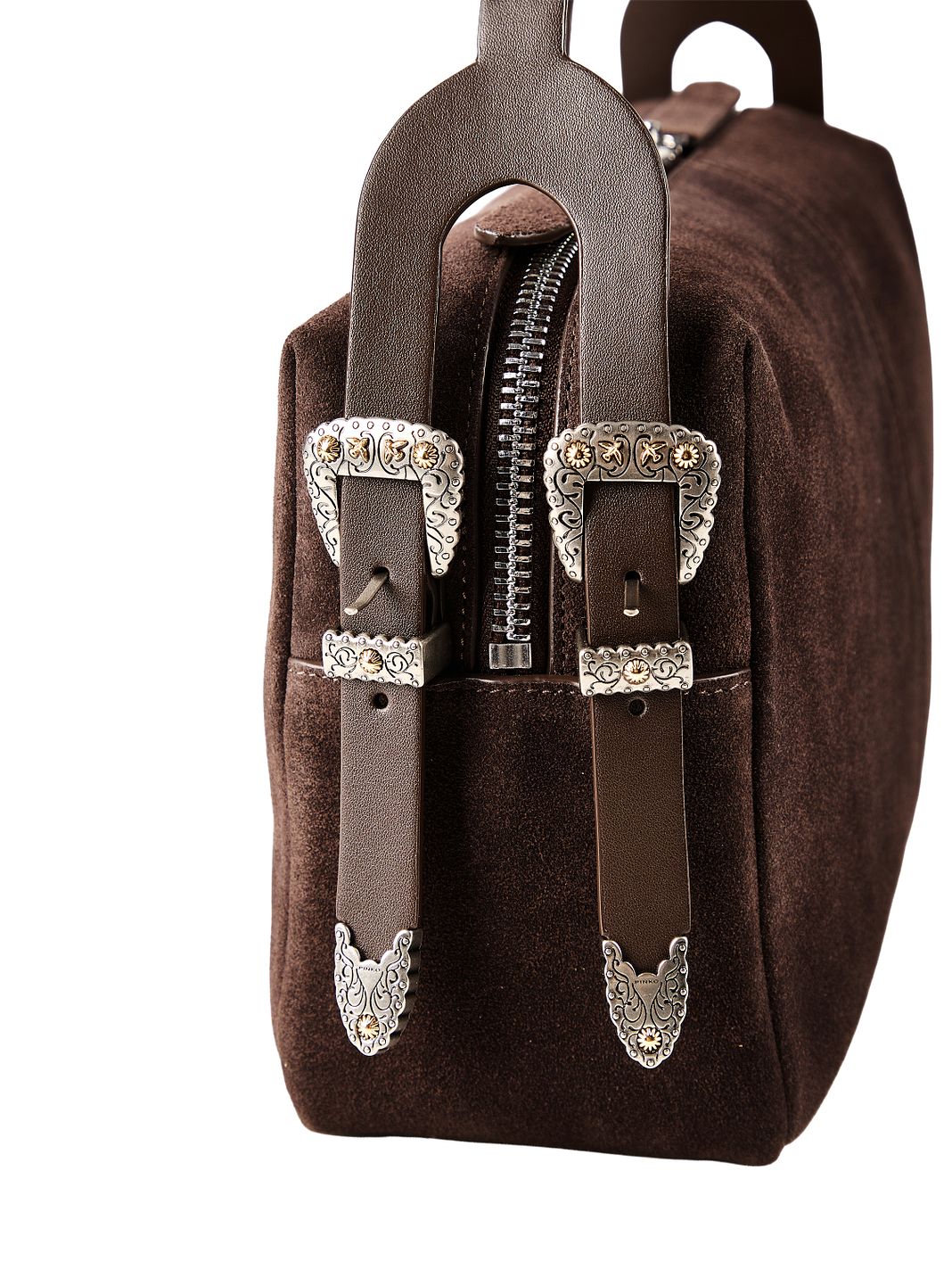 PINKO 24 Classic Borsa a spalla Vera Pelle 34 cm PINKO 24 Classic Borsa a spalla Vera Pelle 34 cm