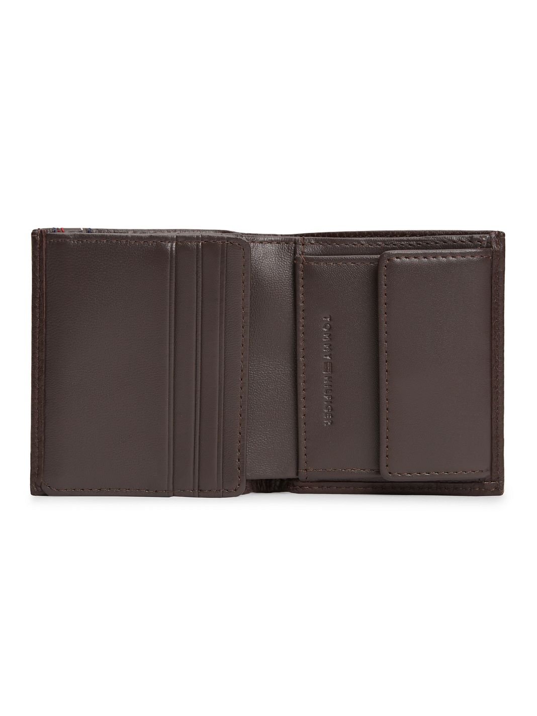 Tommy Hilfiger TH Central Portafoglio Vera Pelle 10 cm Tommy Hilfiger TH Central Portafoglio Vera Pelle 10 cm