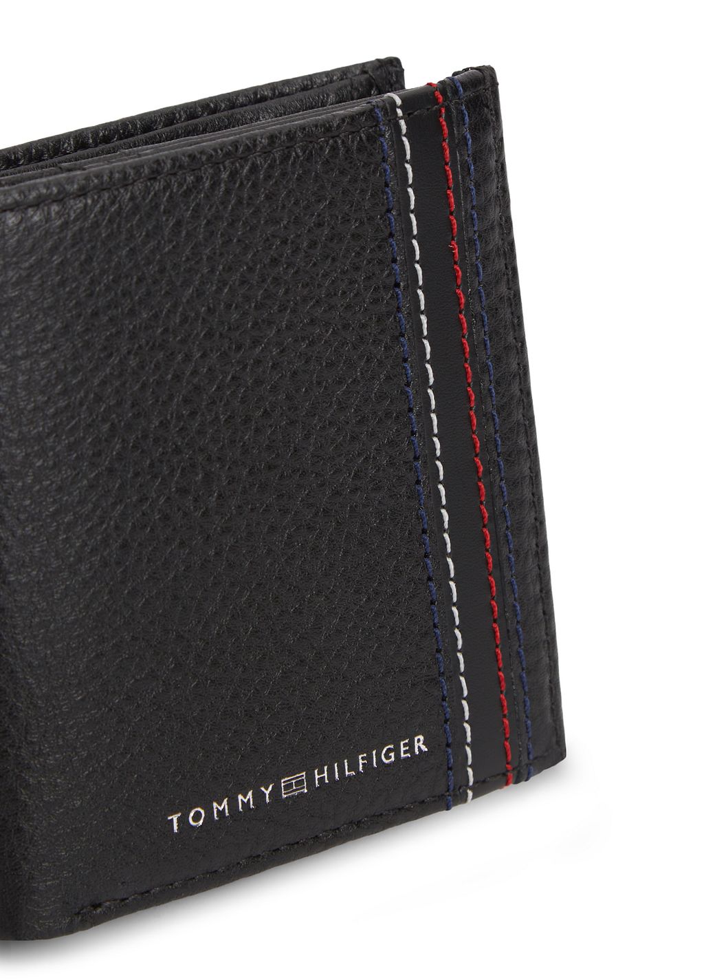 Tommy Hilfiger TH Central Portafoglio Vera Pelle 10 cm Tommy Hilfiger TH Central Portafoglio Vera Pelle 10 cm