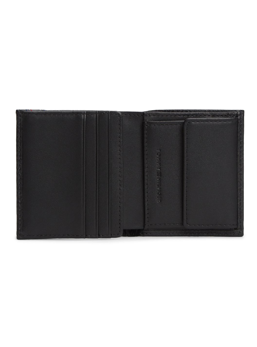 Tommy Hilfiger TH Central Portafoglio Vera Pelle 10 cm Tommy Hilfiger TH Central Portafoglio Vera Pelle 10 cm