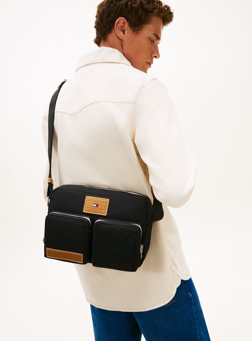 Tommy Hilfiger TH Flag Borsa a tracolla 29.5 cm