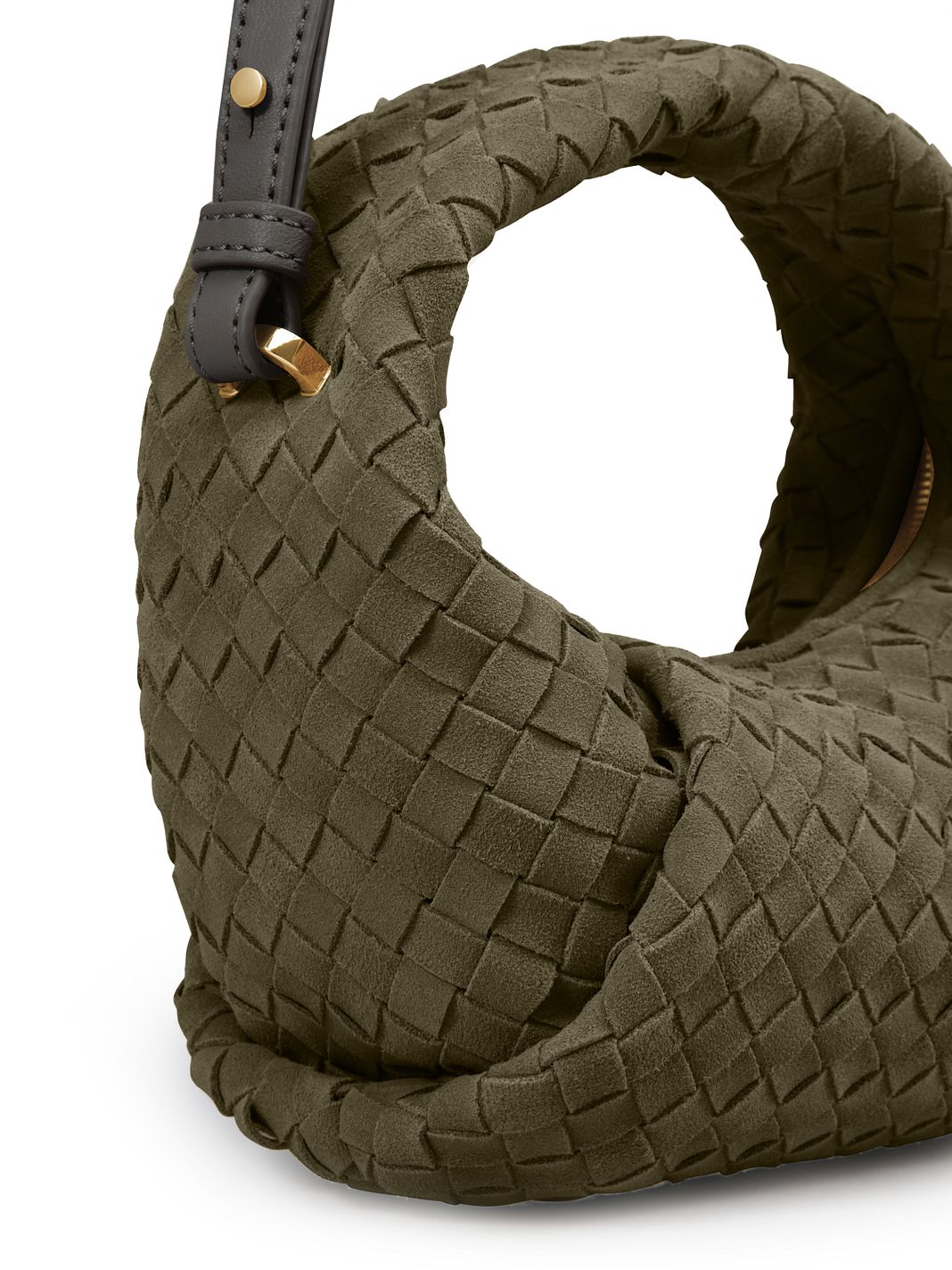 LES VISIONNAIRES Greta mini weave Borsetta Vera Pelle 20 cm LES VISIONNAIRES Greta mini weave Borsetta Vera Pelle 20 cm
