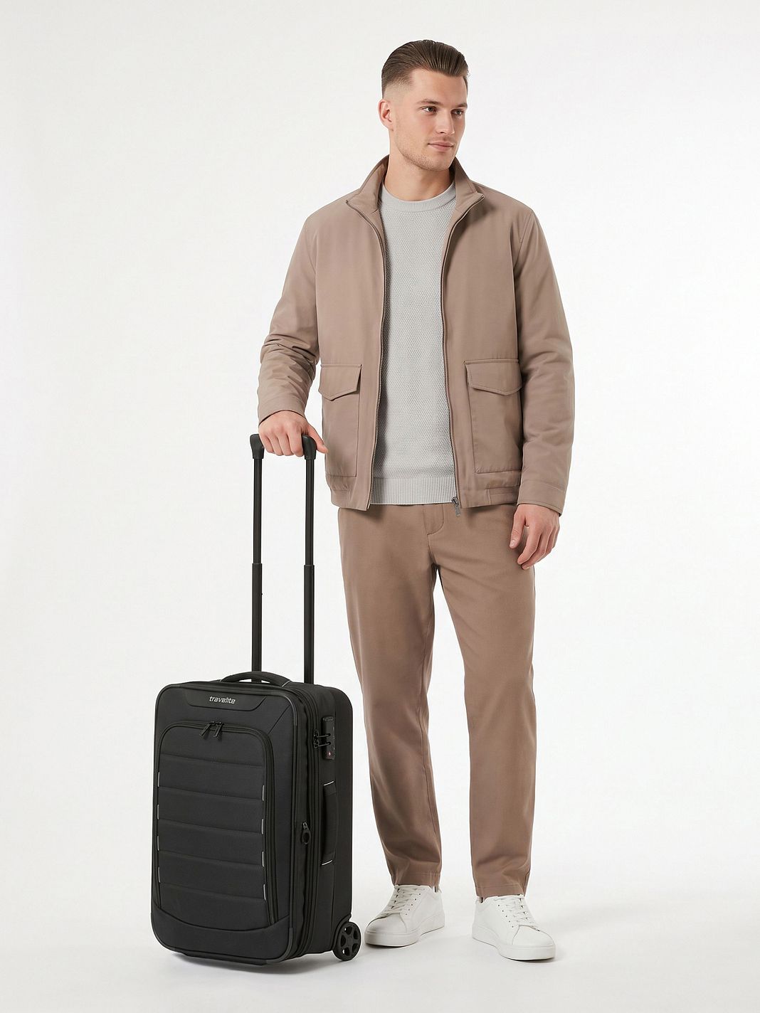 Travelite Skaii 2 ruedas Maleta de cabina 55 cm Con asa expansible