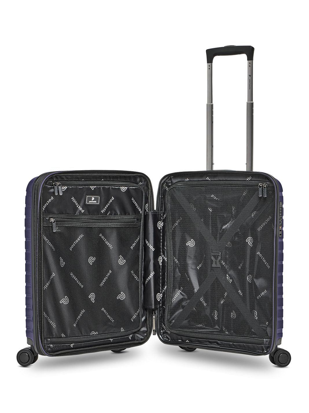 Pactastic Collection 04 THE CABIN + 4 ruote Trolley cabina S 55 cm espandibile