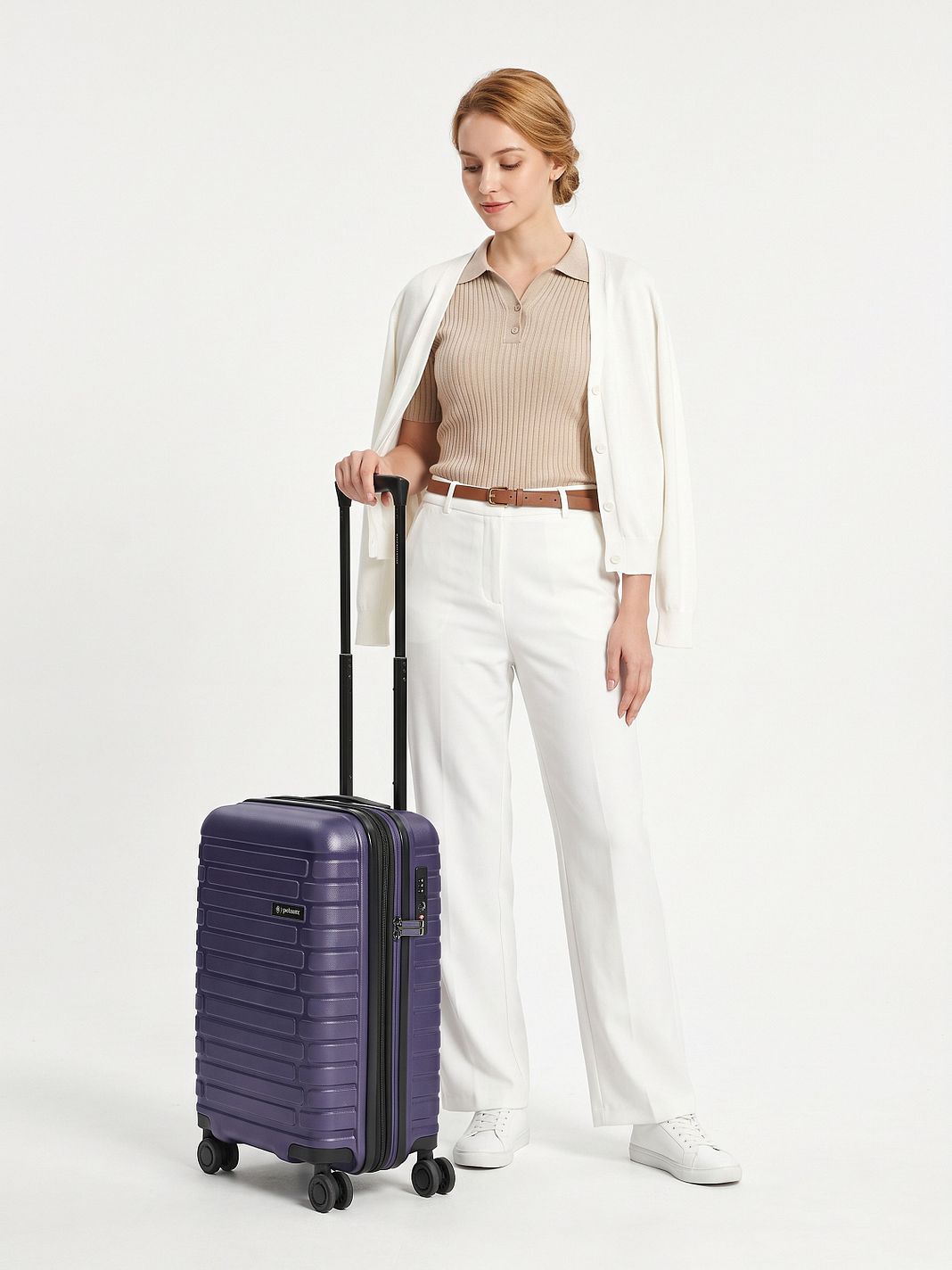Pactastic Collection 04 THE CABIN + 4 ruote Trolley cabina S 55 cm espandibile