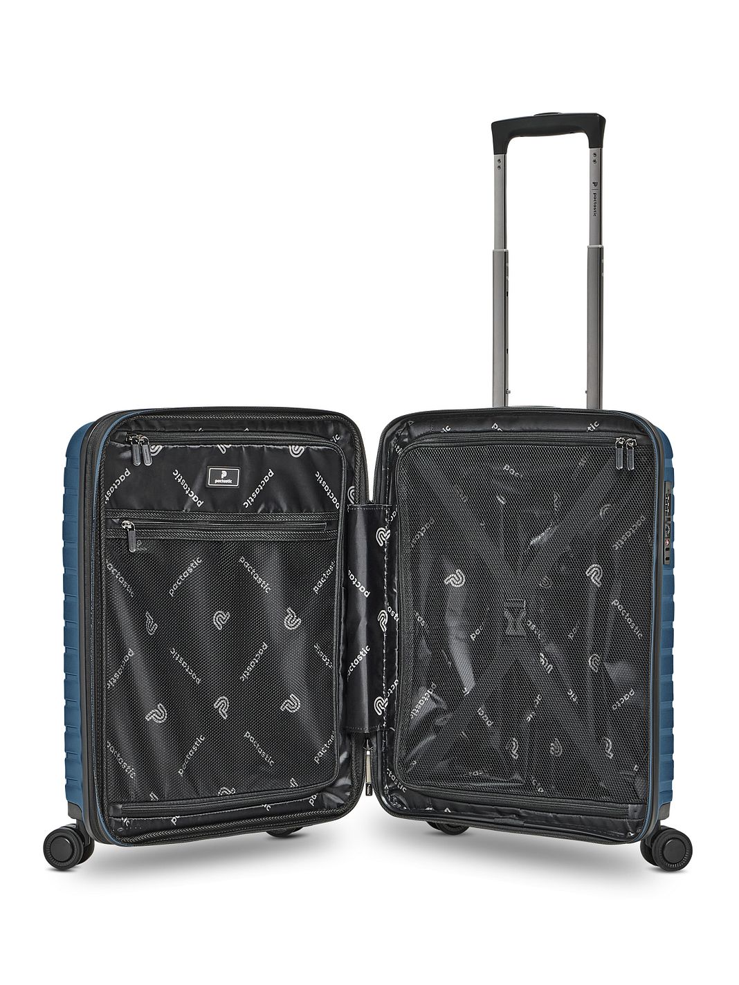 Pactastic Collection 04 THE CABIN + 4 ruote Trolley cabina S 55 cm espandibile Pactastic Collection 04 THE CABIN + 4 ruote Trolley cabina S 55 cm espandibile