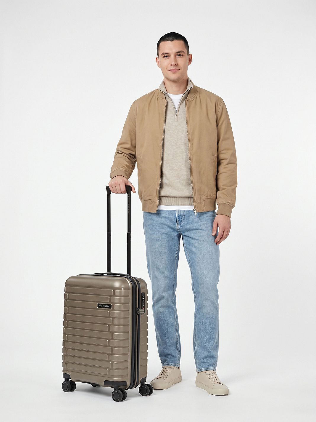 Pactastic Collection 04 THE CABIN + 4 ruote Trolley cabina S 55 cm espandibile Pactastic Collection 04 THE CABIN + 4 ruote Trolley cabina S 55 cm espandibile