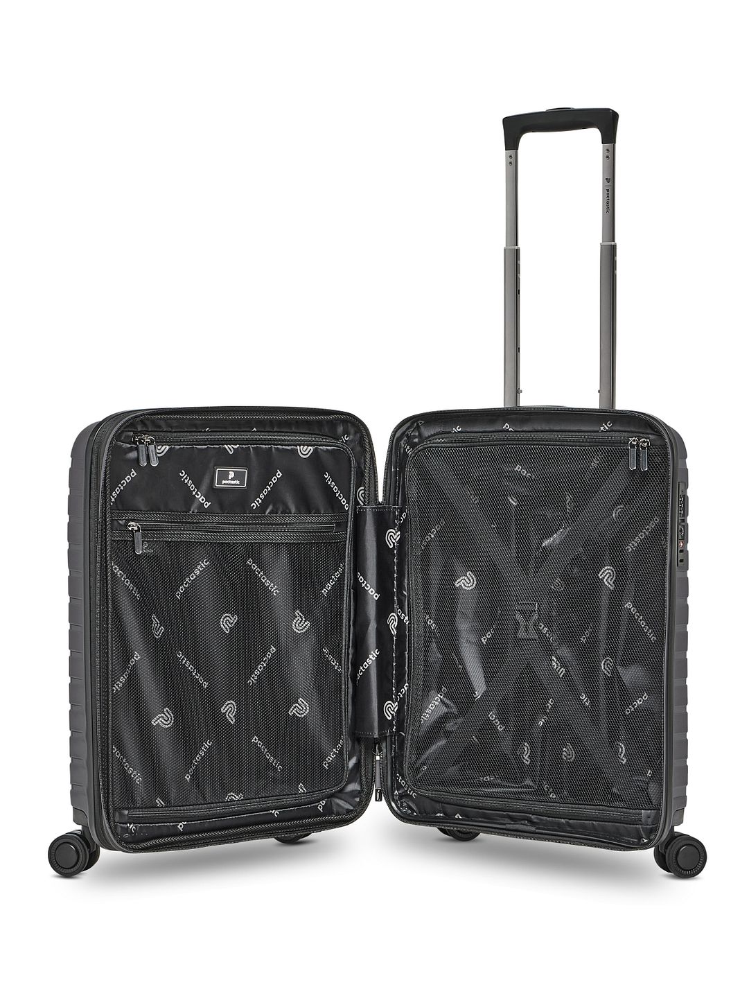 Pactastic Collection 04 THE CABIN + 4 ruote Trolley cabina S 55 cm espandibile