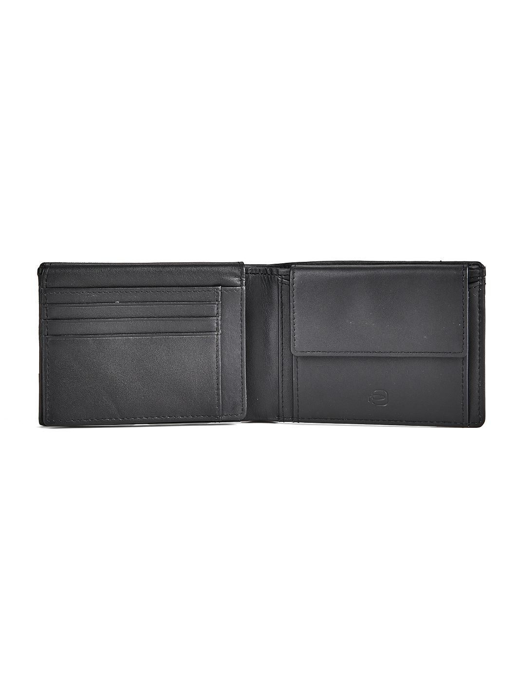 Piquadro Sync Portafoglio Protezione RFID Vera Pelle 12.5 cm