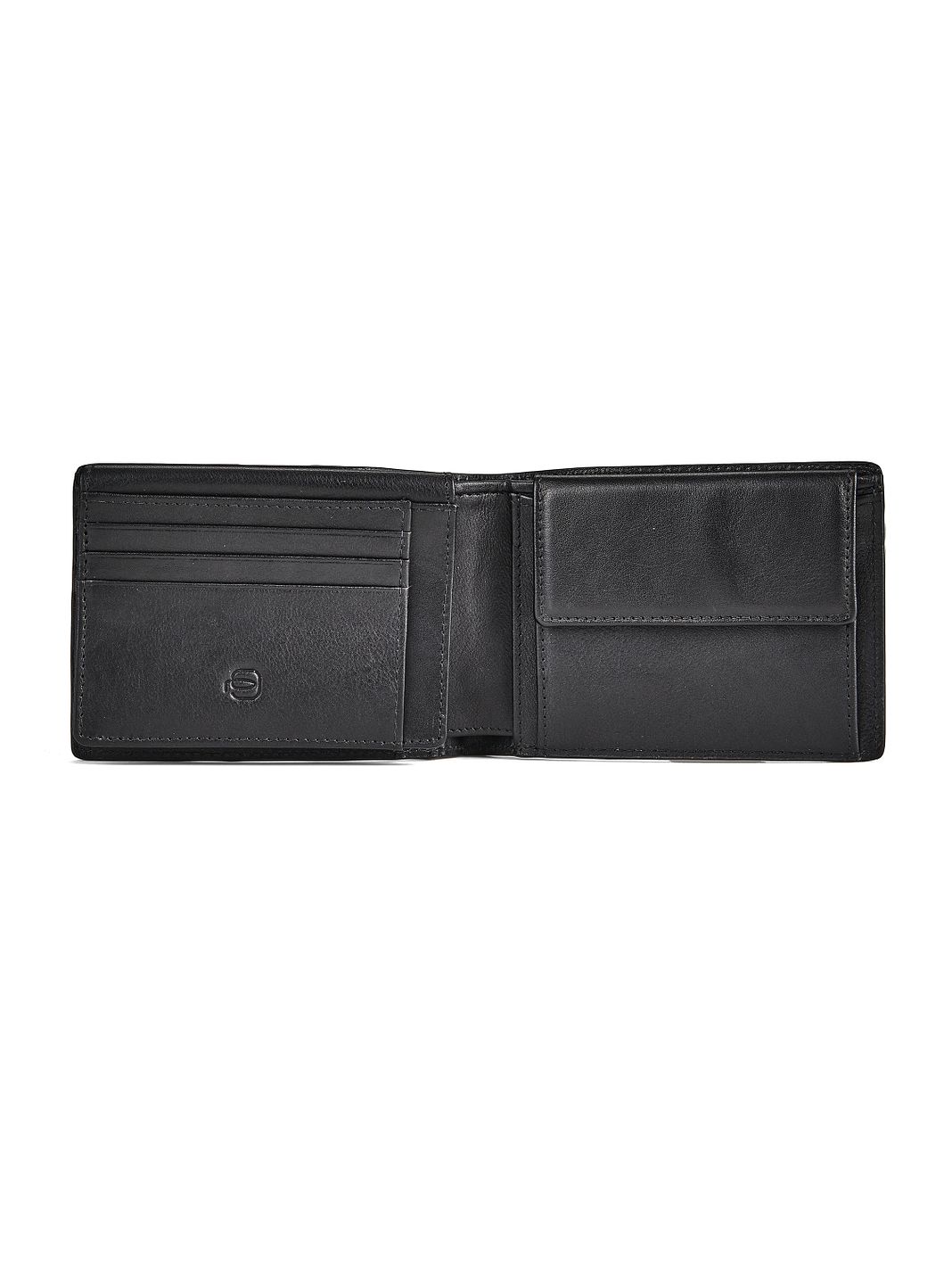 Piquadro Victor Portafoglio Protezione RFID Vera Pelle 12.5 cm Piquadro Victor Portafoglio Protezione RFID Vera Pelle 12.5 cm
