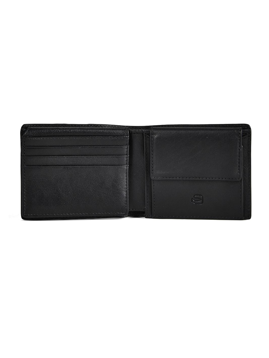 Piquadro Victor Portafoglio Protezione RFID Vera Pelle 11 cm Piquadro Victor Portafoglio Protezione RFID Vera Pelle 11 cm