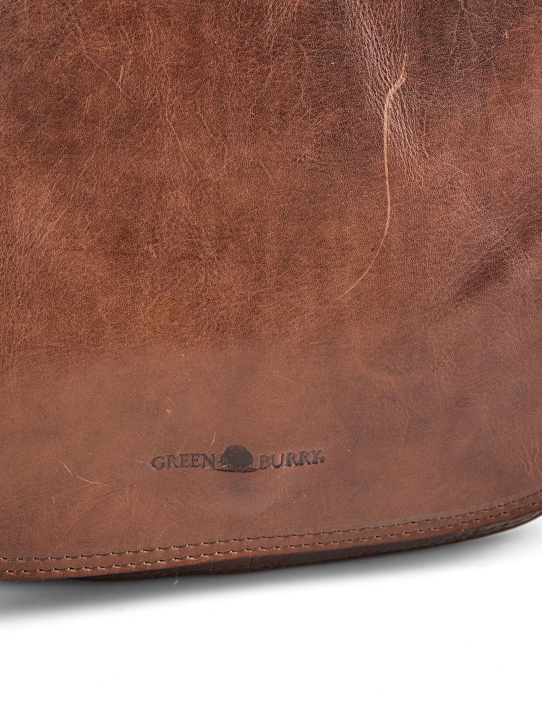 Greenburry Vintage Borsa a tracolla Vera Pelle 30 cm Greenburry Vintage Borsa a tracolla Vera Pelle 30 cm