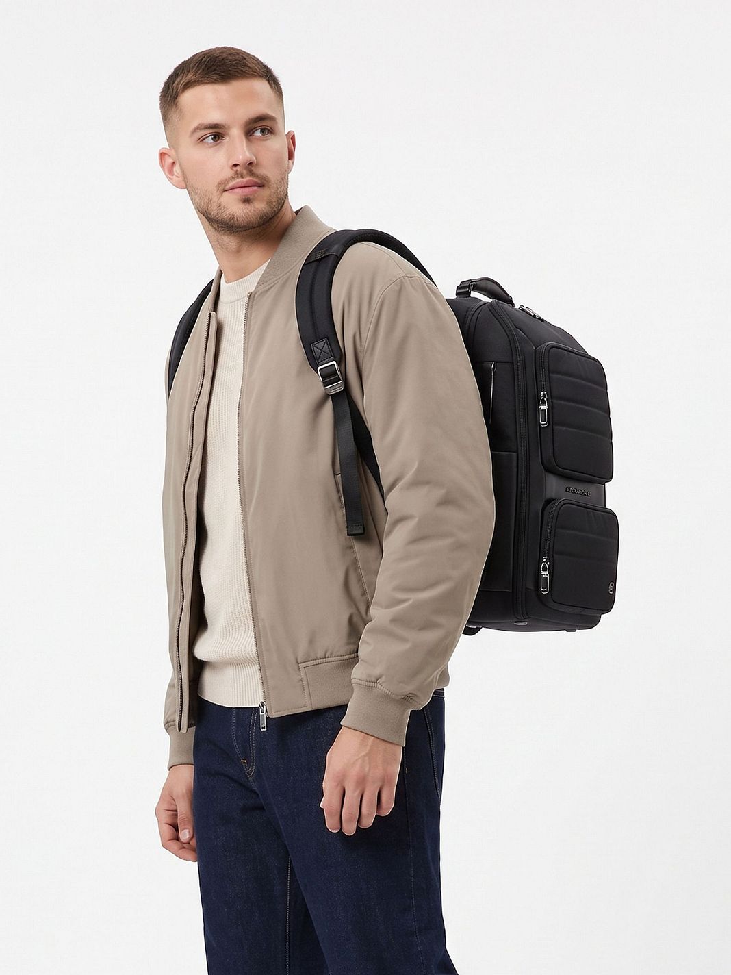 Piquadro Oberon Daypack Protezione RFID 48 cm Vano porta PC Piquadro Oberon Daypack Protezione RFID 48 cm Vano porta PC