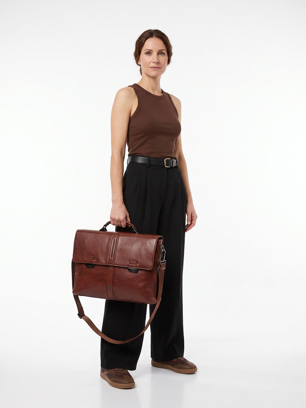 Piquadro Victor Cartella Protezione RFID Vera Pelle 42 cm Vano porta PC Piquadro Victor Cartella Protezione RFID Vera Pelle 42 cm Vano porta PC