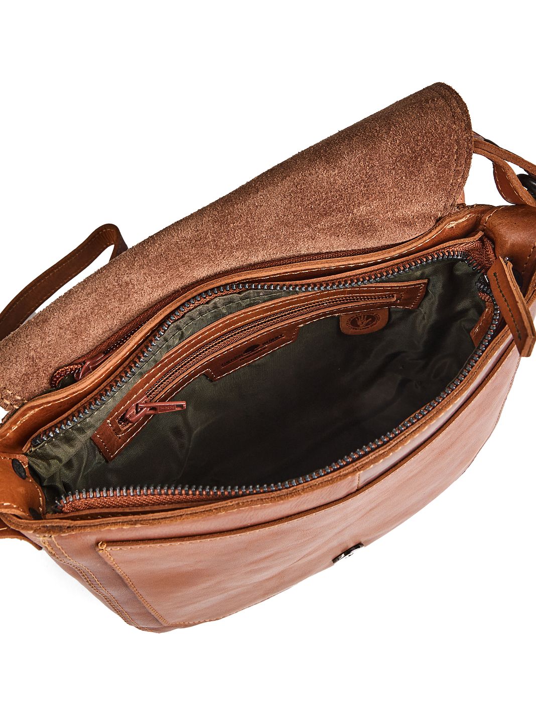 Greenburry Vintage Crossbody taske Læder 30 cm
