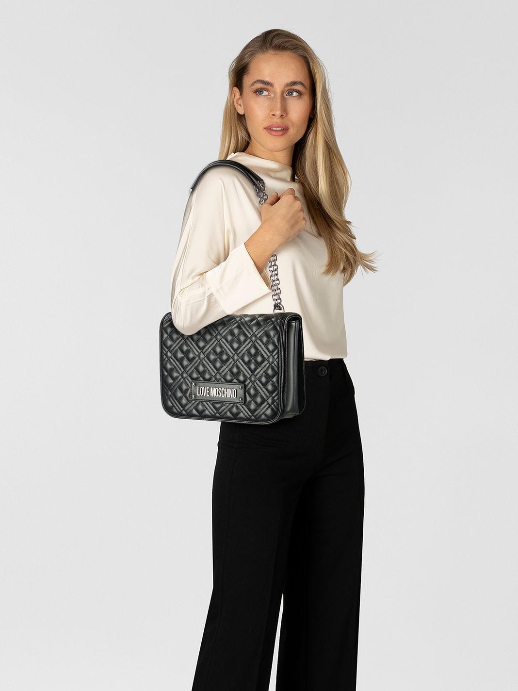 Love Moschino Quilted Borsa a spalla 26 cm Love Moschino Quilted Borsa a spalla 26 cm