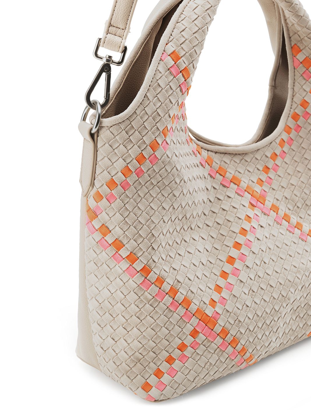FredsBruder Happy Weave Borsetta Vera Pelle 33 cm