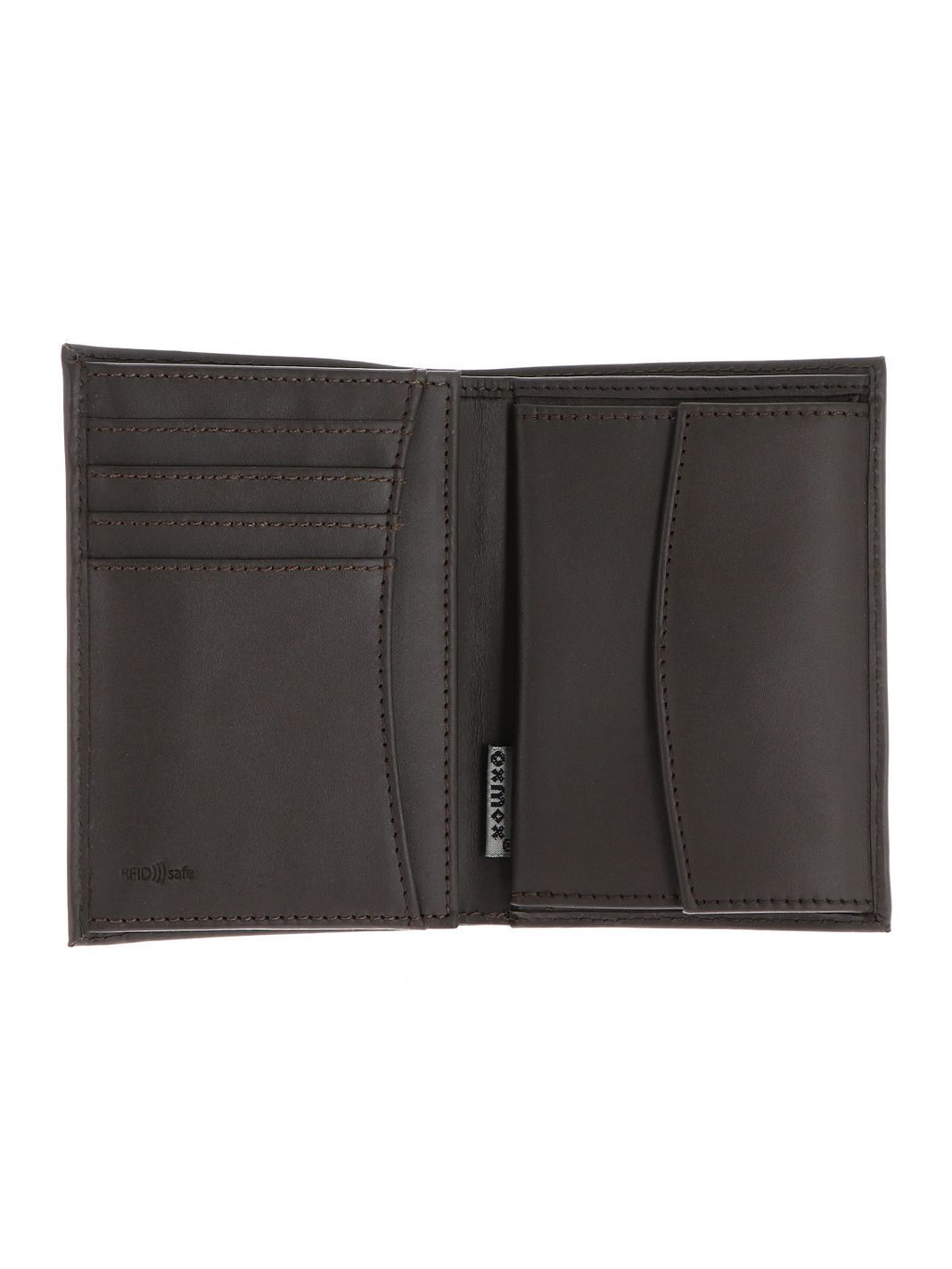 oxmox Leather Portafoglio Protezione RFID Vera Pelle 13 cm oxmox Leather Portafoglio Protezione RFID Vera Pelle 13 cm