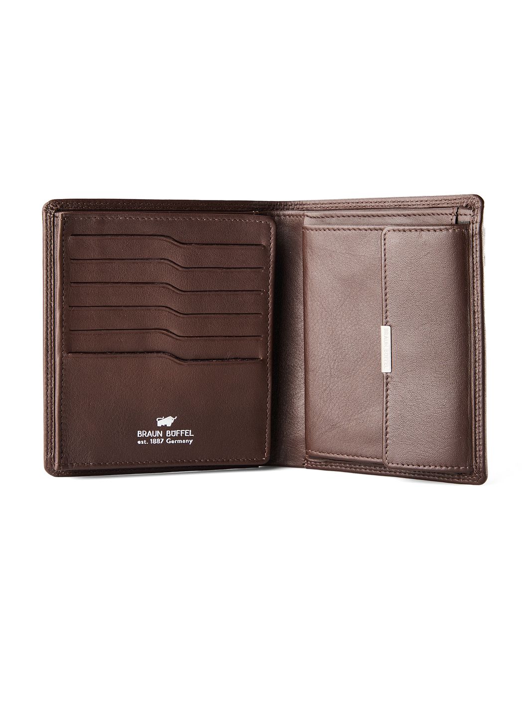 Braun Büffel Golf 3.0 Portafoglio Protezione RFID Vera Pelle 12 cm Braun Büffel Golf 3.0 Portafoglio Protezione RFID Vera Pelle 12 cm
