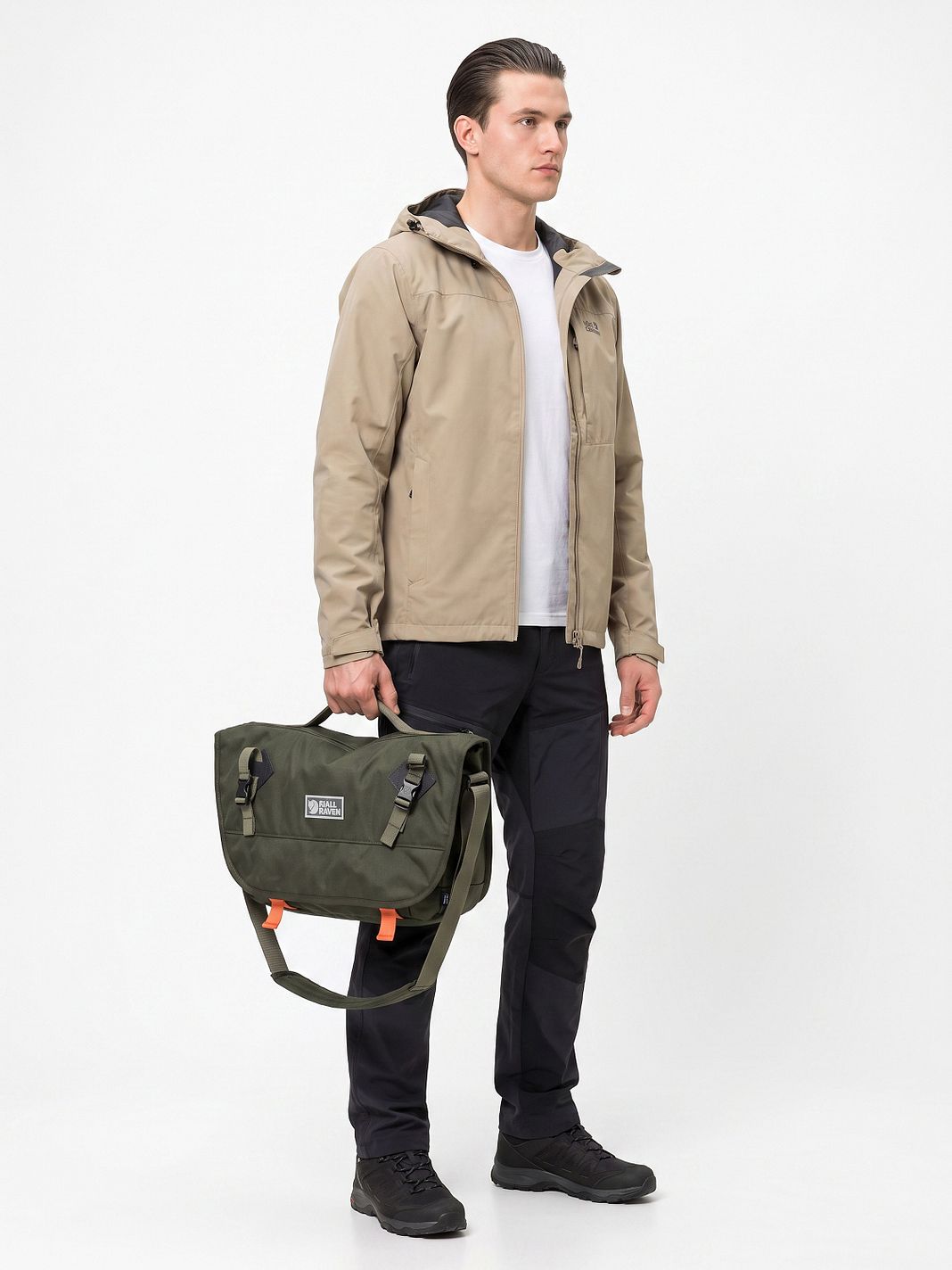 Fjällräven Vardag Borsa messenger 39 cm Vano porta PC Fjällräven Vardag Borsa messenger 39 cm Vano porta PC