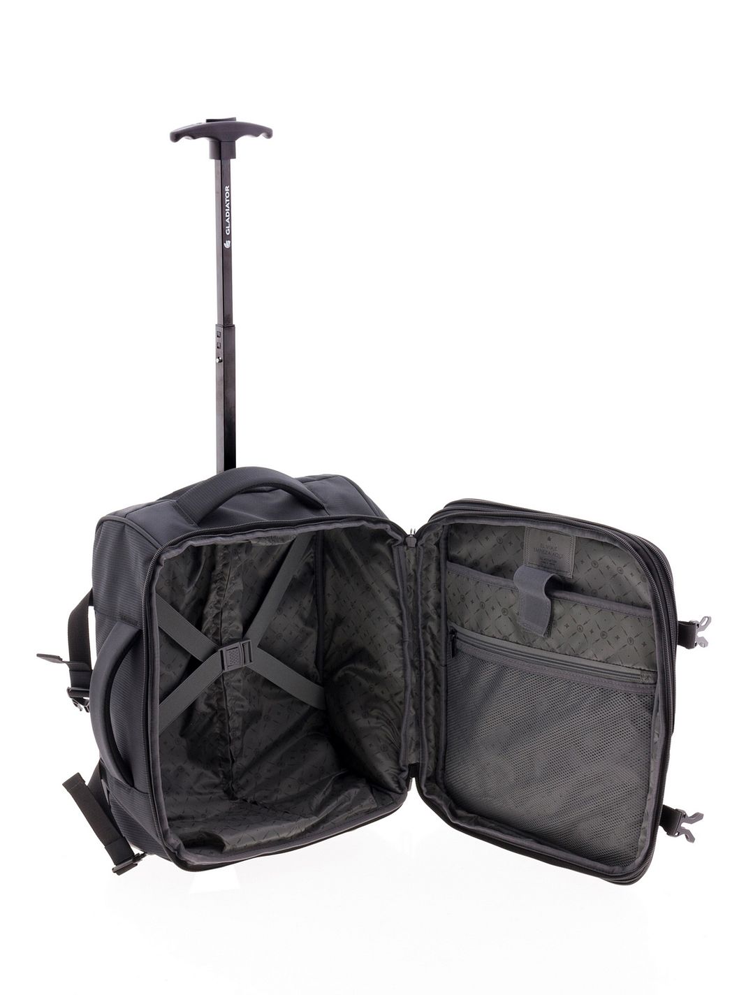 Gladiator 1400 2 ruedas Mochila con ruedas 40 cm Compartimento para el portátil Con asa expansible Gladiator 1400 2 ruedas Mochila con ruedas 40 cm Compartimento para el portátil Con asa expansible