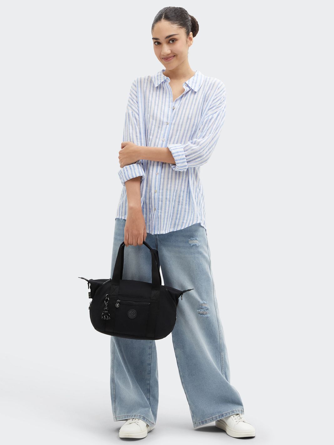 Kipling Basic Elevated Art Mini Borsa a spalla 39 cm