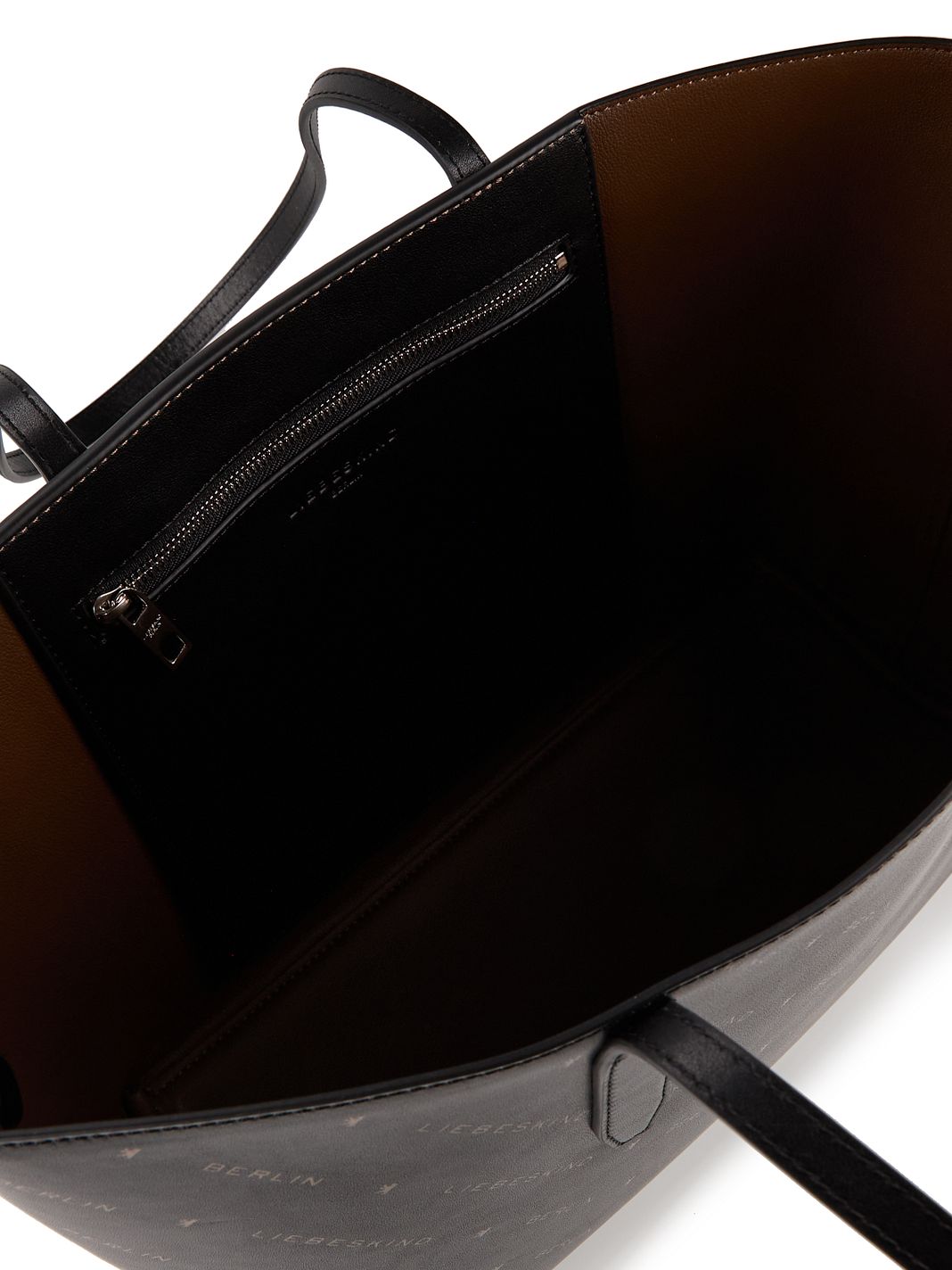 Liebeskind Monogram Borsa tote M Vera Pelle 47 cm Liebeskind Monogram Borsa tote M Vera Pelle 47 cm